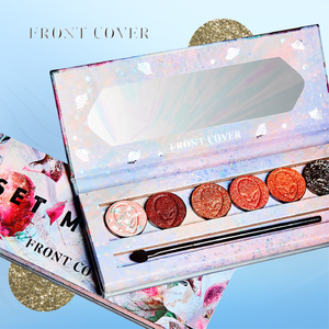Front Cover Set Me Free D.I.Y Palette（Empty tray without powder）